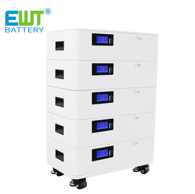51.2V 150Ah baterias de iões de lítio fabricantes armazenamento de energia padrão parede montada tipo rack empilhado alta voltagem de lítio ferro fosfato bateria