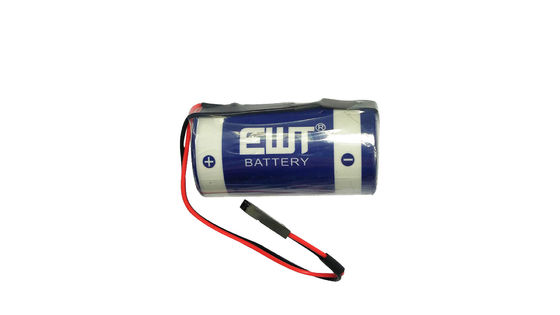 Bateria de lítio de longa duração ER26500C 3.6V 8500mAh. Ideal para contadores de serviços públicos, dispositivos IoT e backup industrial.