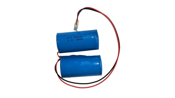 Bateria de Cloreto de tionilo de lítio de longa duração ER34615 3.6v 38ah para equipamentos industriais