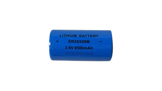 Alta tensão de operação e terminais/pins/cabos/conectores personalizados Bateria de cloreto de tiónio de lítio ER26500M 3.6V 6500MAH
